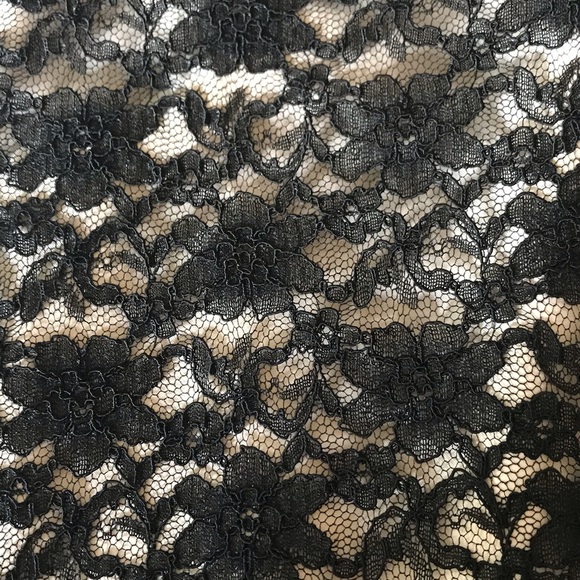 Black Lace Halter Dress Size 4 - Picture 7 of 8